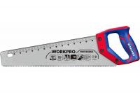 Ножовка по дереву WorkPro 400 мм, WP215005