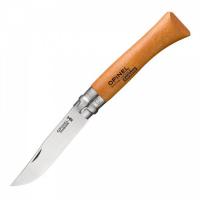 Нож складной Opinel №10, углерод.ст. длина лезвия 100 мм