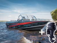 Лодка моторная Салют- RealCraft 470 BowDeck Transformer (L) + MFS60AETL Tohatsu М-ДВ