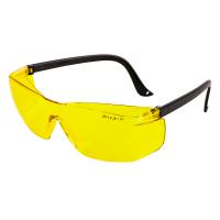 Очки защитные Jeta Safety Clear vision JSG811-Y открытого типа, янтарные линзы из ударопрочного поликарбоната