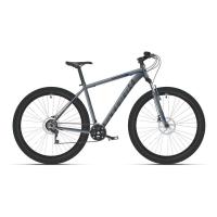 Велосипед Stark19 Hunter 29.2 HD (d 29" 21 ск. рост 20-22") серый/черный/синий