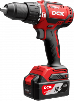 Дрель аккумуляторная ударная DCK KDJZ05-13 (TYPE EM)