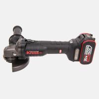 Машина углошлифовальная (УШМ) аккумуляторная KRESS KU801 125мм 20В 4Ач 2акк бесщёточный двигатель 