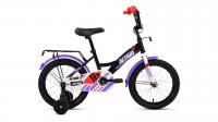 Велосипед ALTAIR KIDS 14 (d 14" 1 ск.) 2020 черный/белый