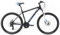 Велосипед Stark INDY 26 (d 26" 21 ск. рост 18") черный/голубой/белый