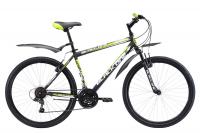 Велосипед Black One Onix 26 (d 26" 21ск, рост 18-20") голубой/серый/черный
